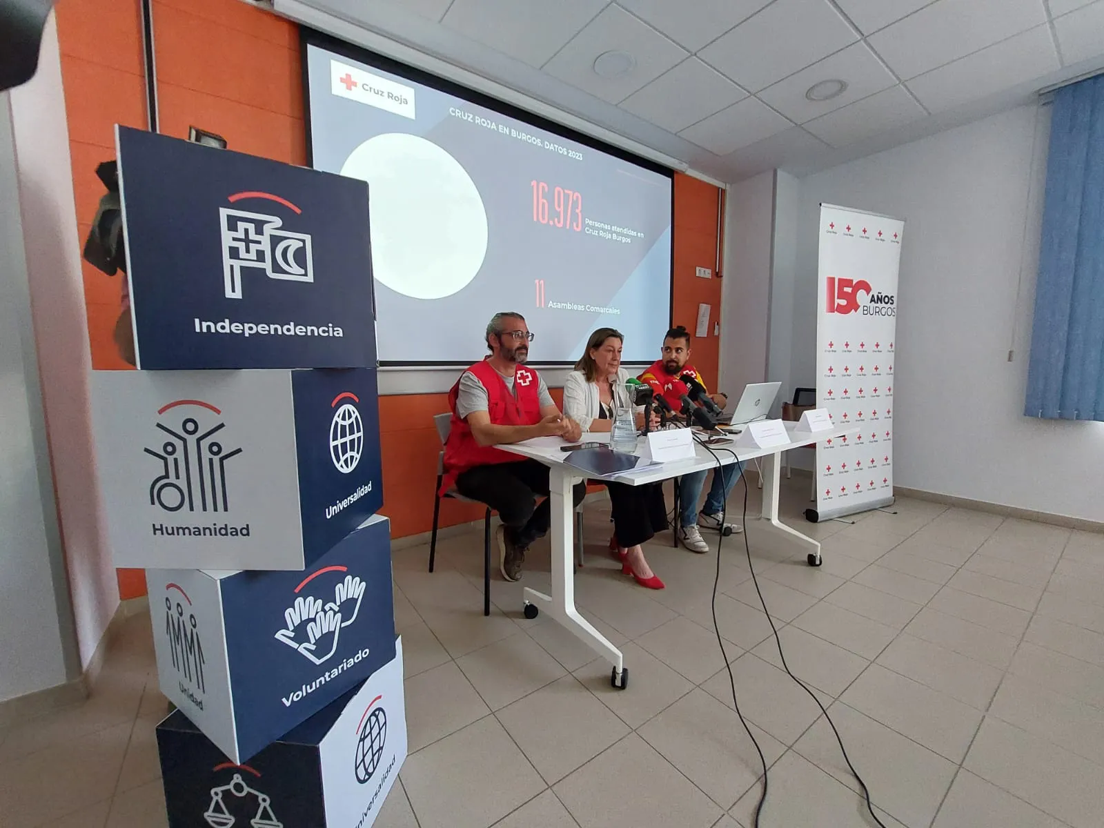 Sociedad y Vida Burgos: El año 2023 cierra como el año con más voluntarios en Cruz Roja desde 2017