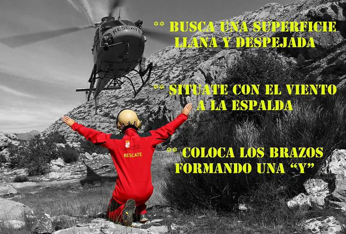 Sociedad y Vida Burgos: Esto es lo que tienes que saber si acude un helicóptero a tu rescate