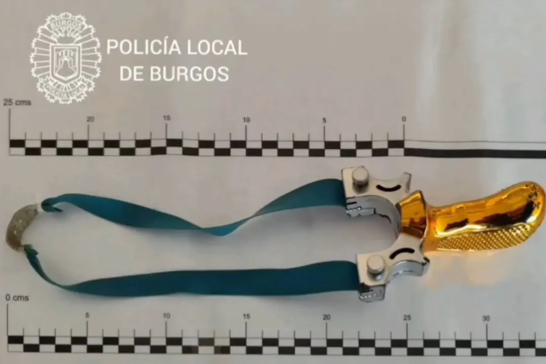 Intervenido un menor de 12 años por atacar a los pájaros con un tirachinas en Burgos