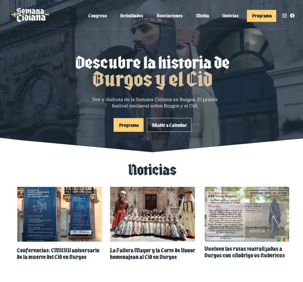 Burgos promocionará la figura del Cid con una nueva web