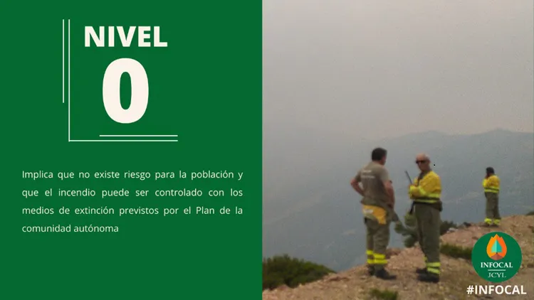 Baja a nivel 0 el incendio de Monterrubio de la Demanda