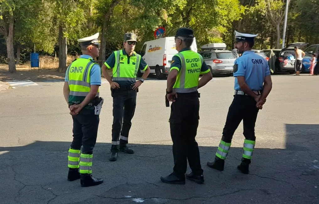 Séptimo año de operación conjunta de Guardia Civil de Tráfico y GNR de Portugal