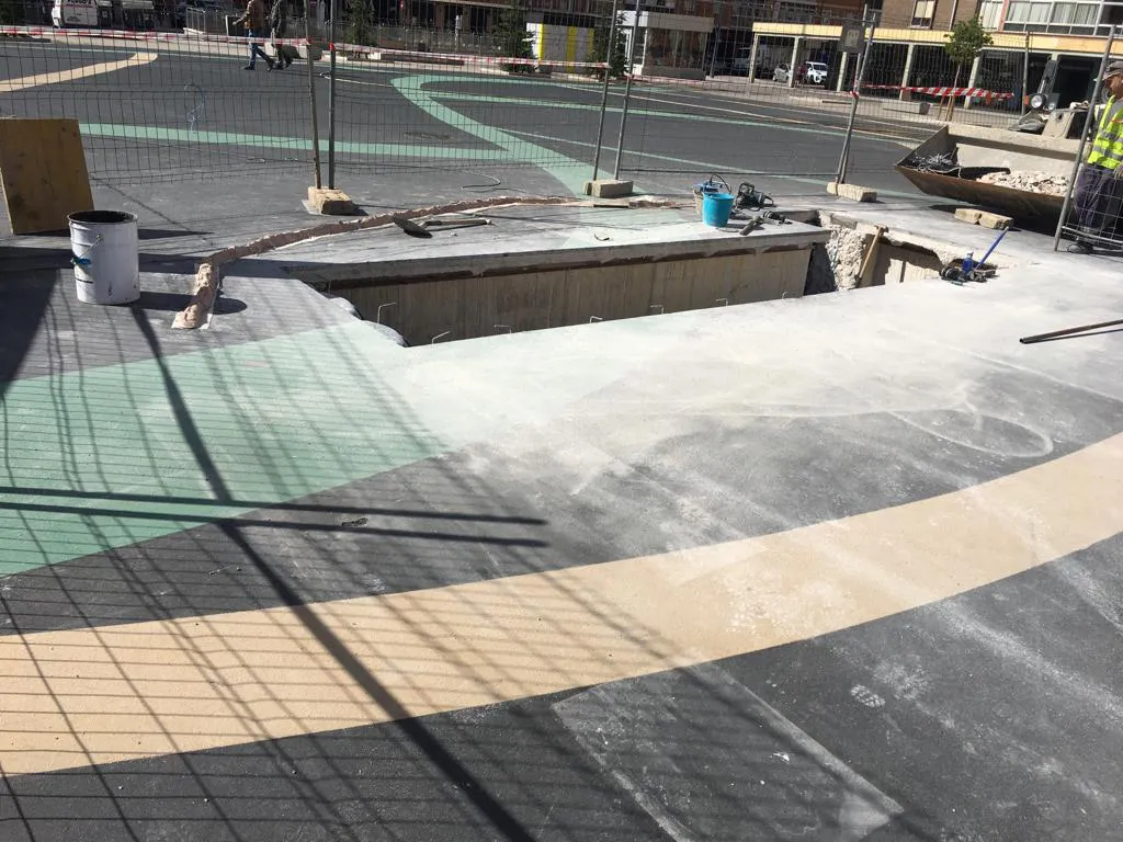 Trabajan en un nuevo proyecto para arreglar de forma definitiva la plaza de Santiago
