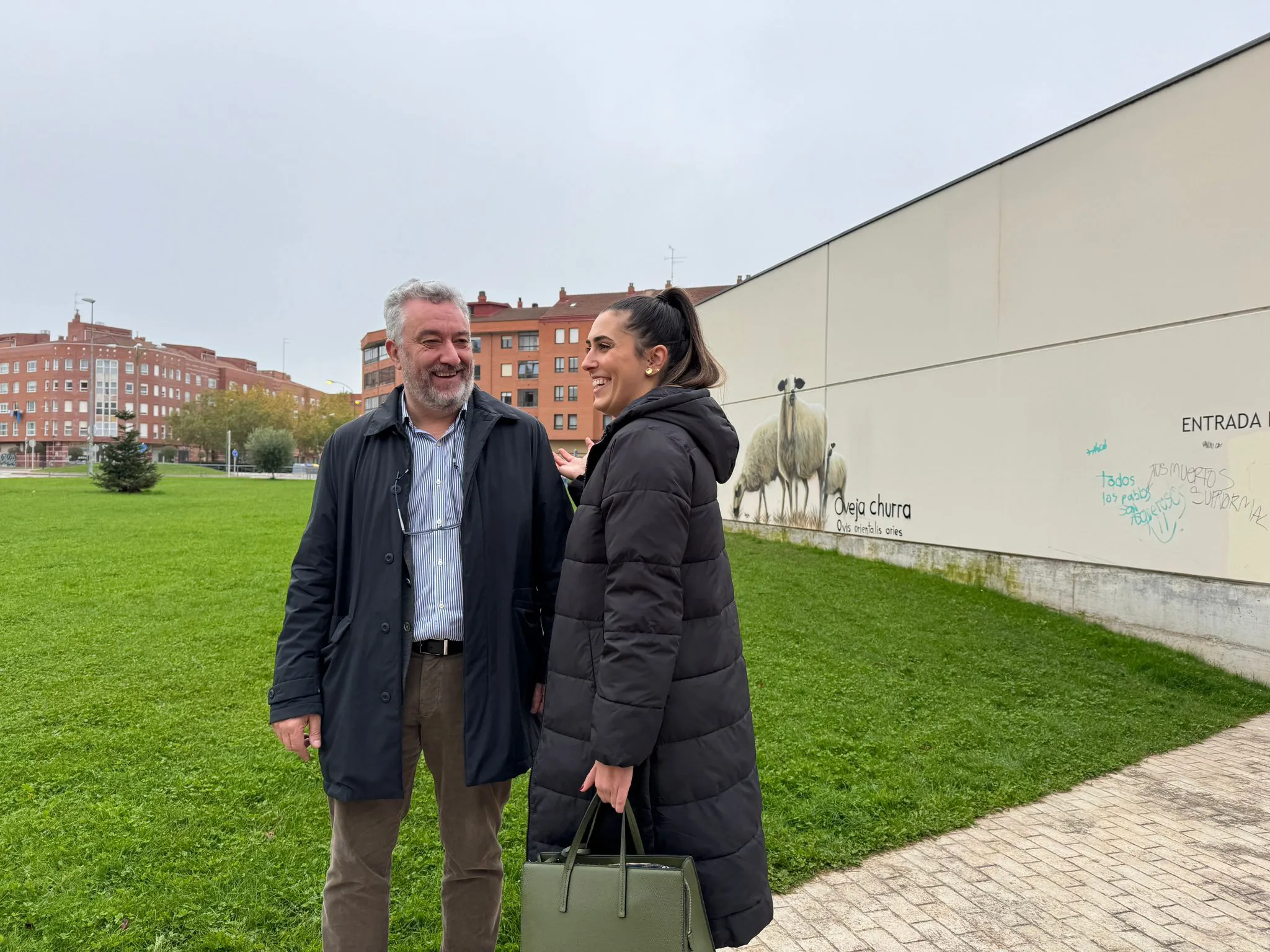 La fauna burgalesa, representada en murales a lo largo de la ciudad