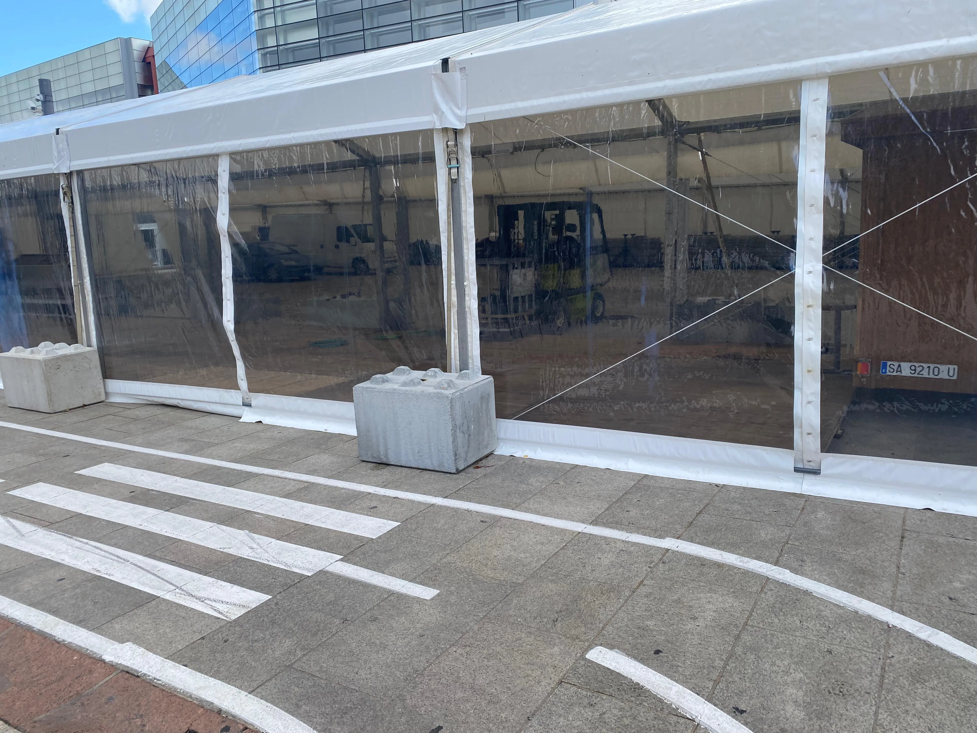 El PSOE considera inadecuada la ubicación de la pista de hielo frente al Fórum