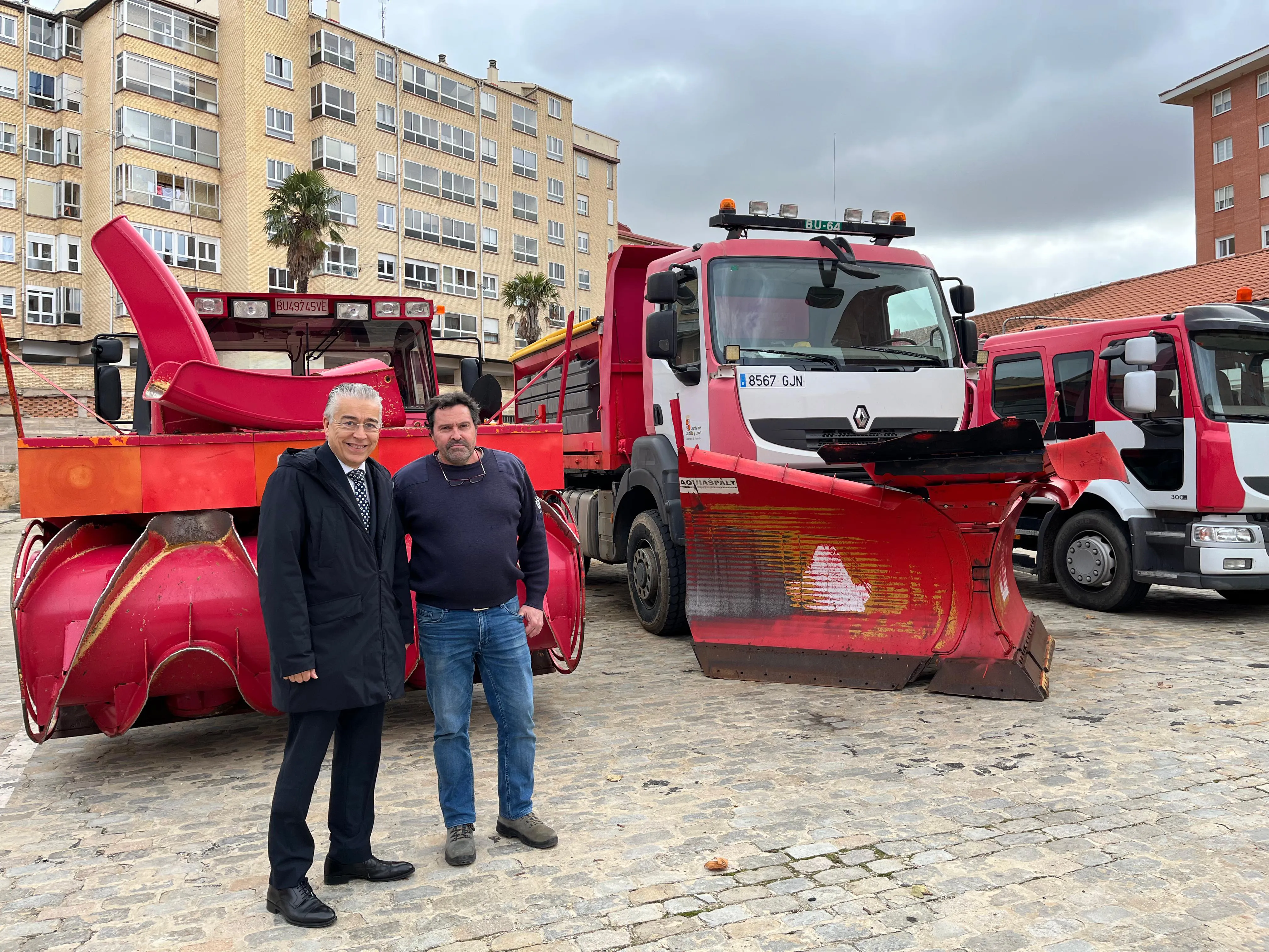 El Plan de Vialidad Invernal de la Junta moviliza a 205 profesionales en Burgos