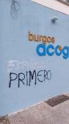 Foto 3 - Vandalizan las sedes de algunas ONGs en Burgos