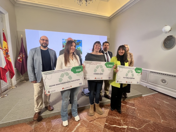 SODEBUR reconoce los tres mejores proyectos para fomentar la economía circular