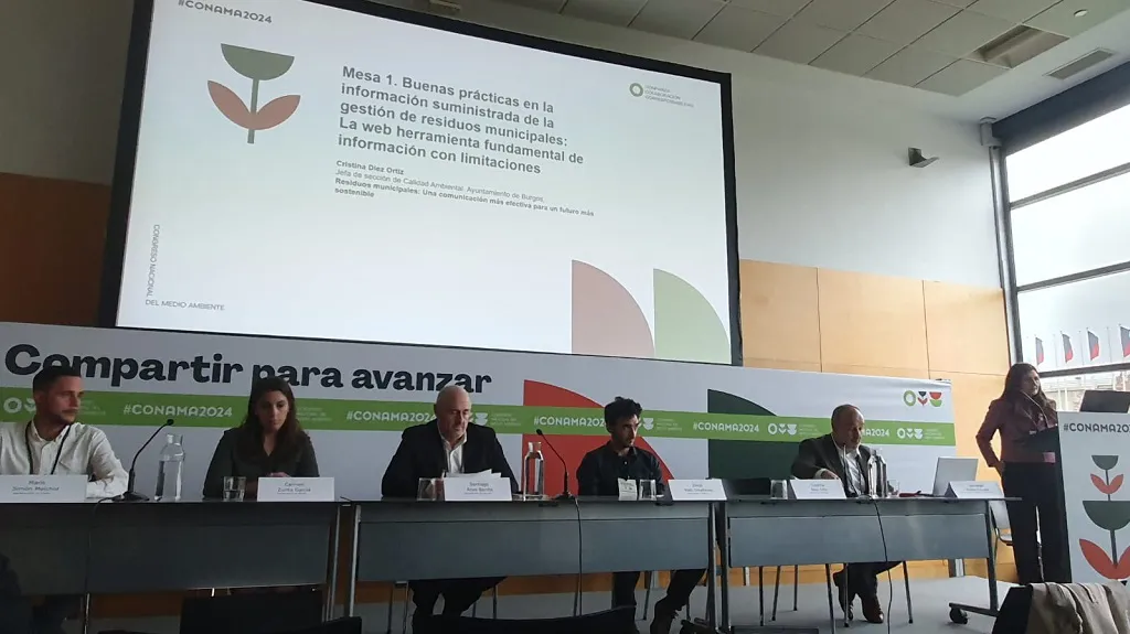 El Ayuntamiento de Burgos participa en Madrid en el Congreso Nacional de Medio Ambiente