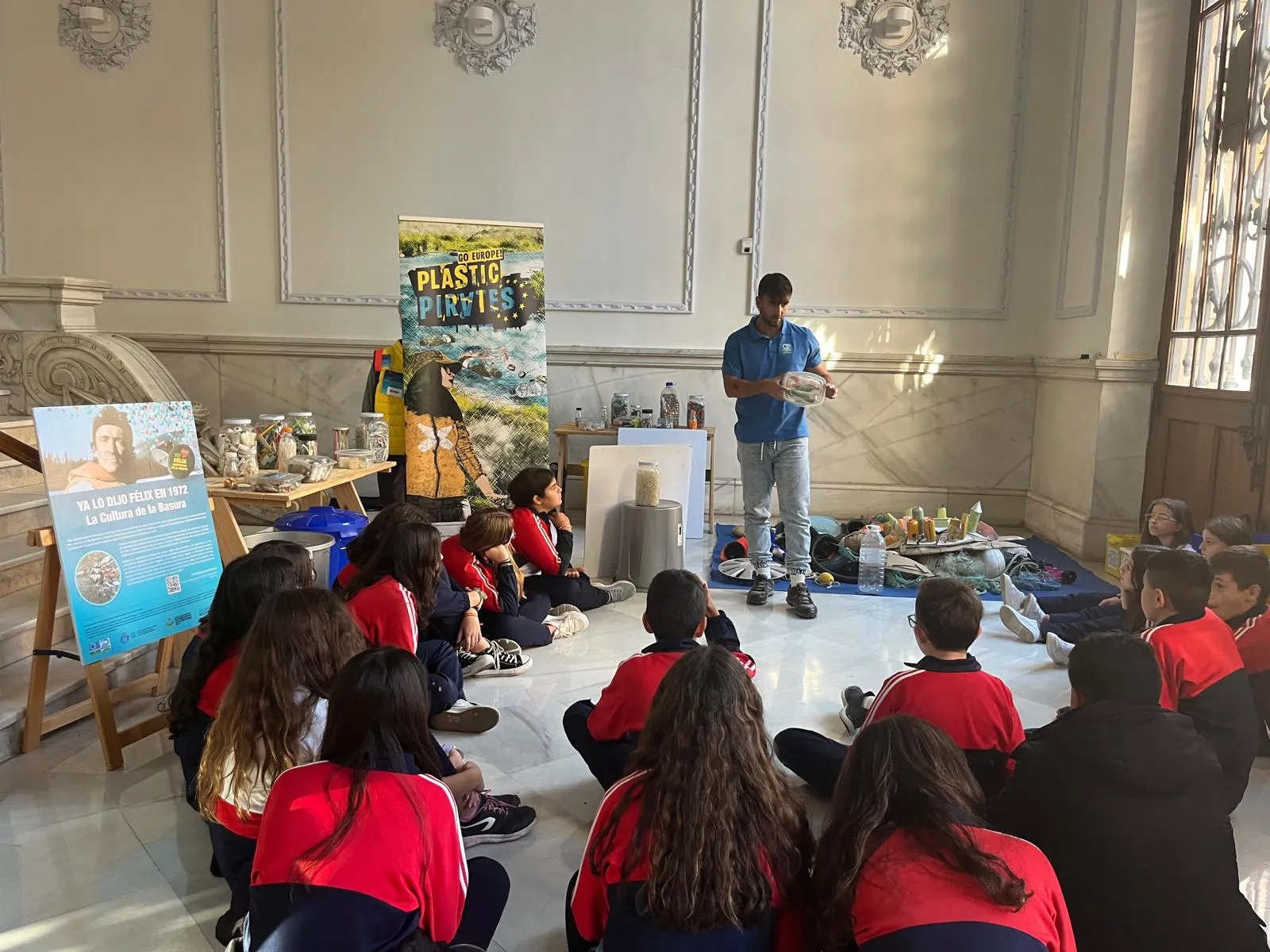 Burgos participa en el proyecto europeo de sensibilización ambiental Plastic Pirates Go Europe
