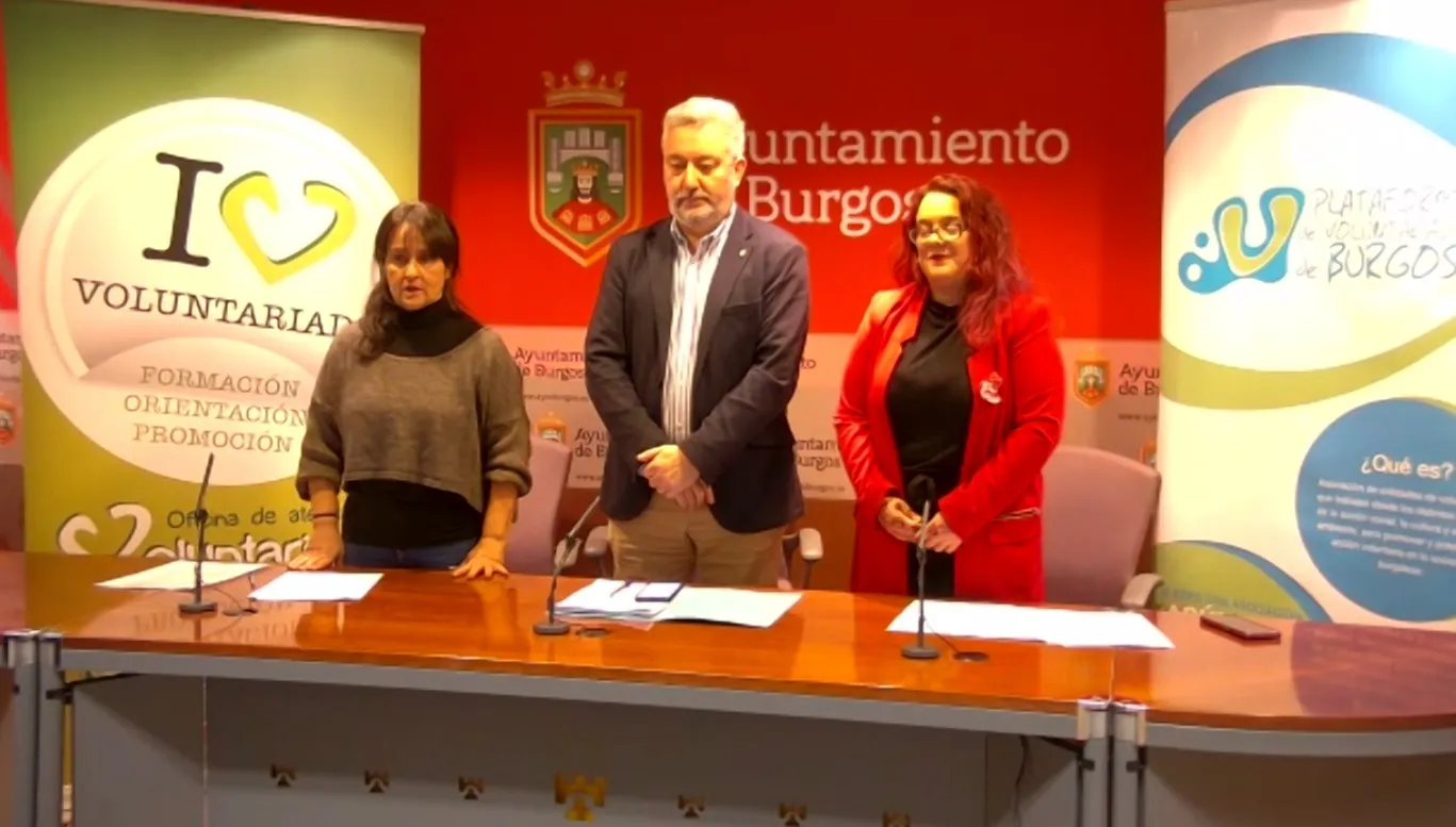 Día del Voluntariado: cerca de 200 personas se acercan a la oficina en Burgos