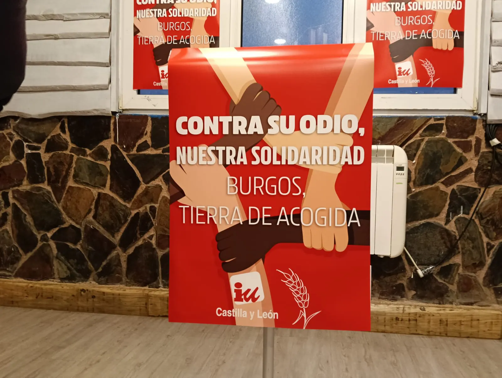 IU se reunirá con las ONGs de Burgos que trabajan con inmigrantes para intentar conseguir más ayudas