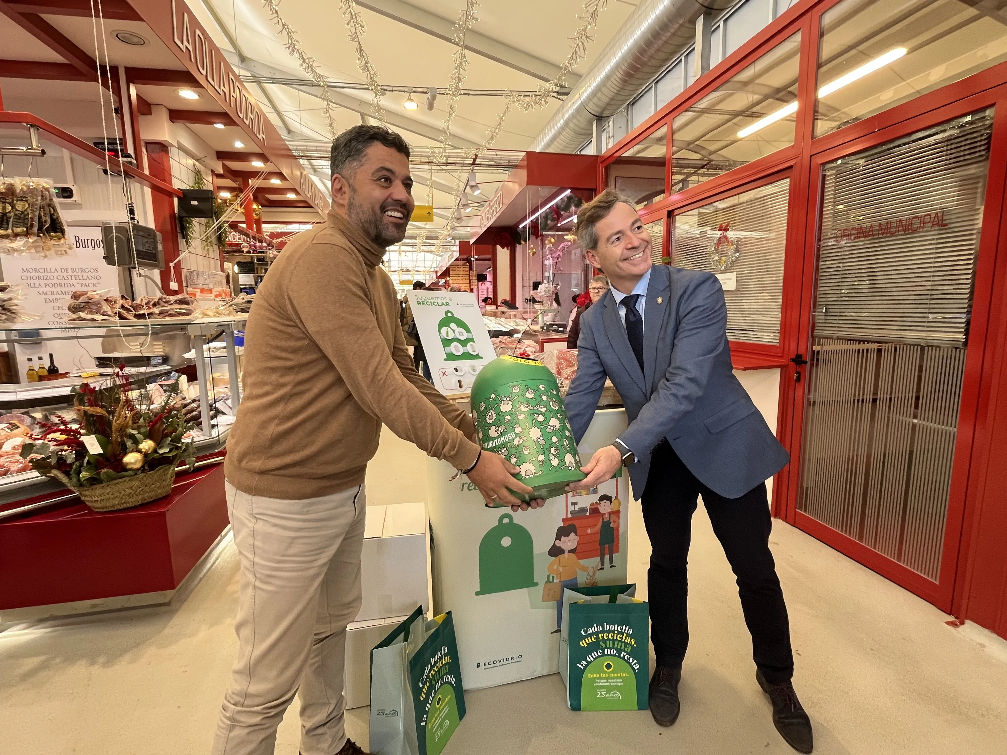 Ecovidrio busca concienciar estas Navidades sobre la importancia del reciclaje del vidrio