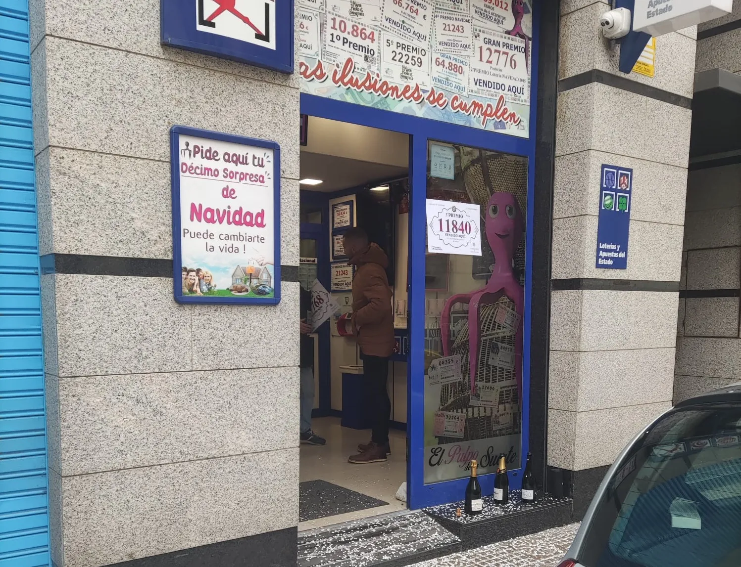 Suerte en Burgos con el tercer y cuarto premio de la Lotería Nacional