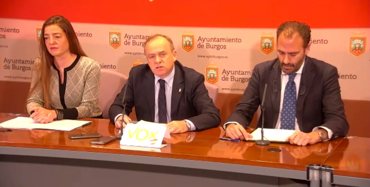 VOX Burgos hace balance del 2024 recordando que fueron expulsados del Gobierno de la ciudad