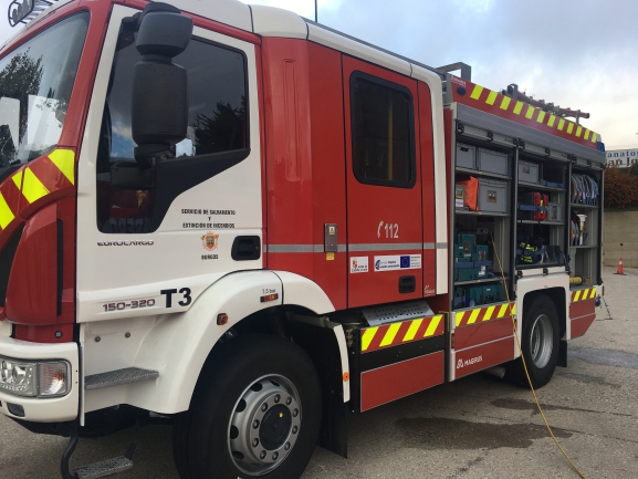 Incendio en un octavo piso de la calle Vitoria en Gamonal sin heridos registrados