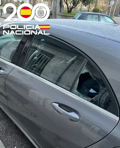 Detenido el presunto autor de ocho robos en el interior de vehículos