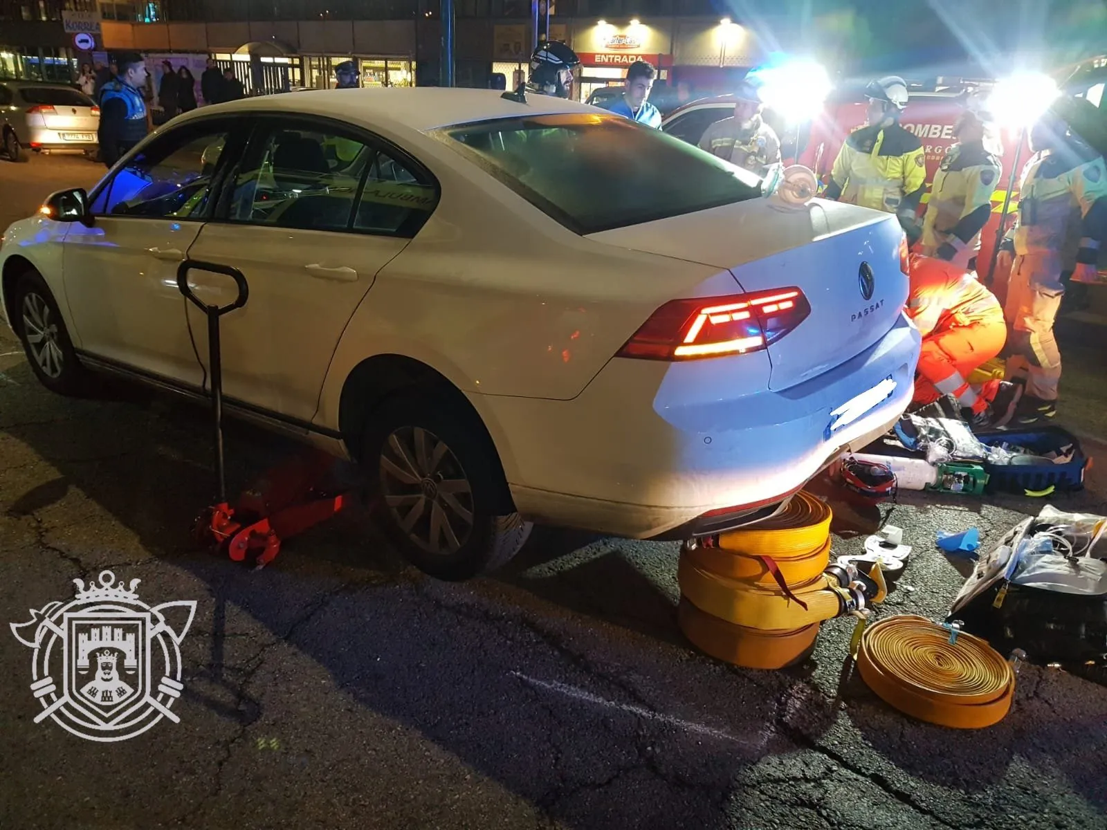Fallece en Burgos un varón de 45 años tras ser atropellado en la calle Vitoria
