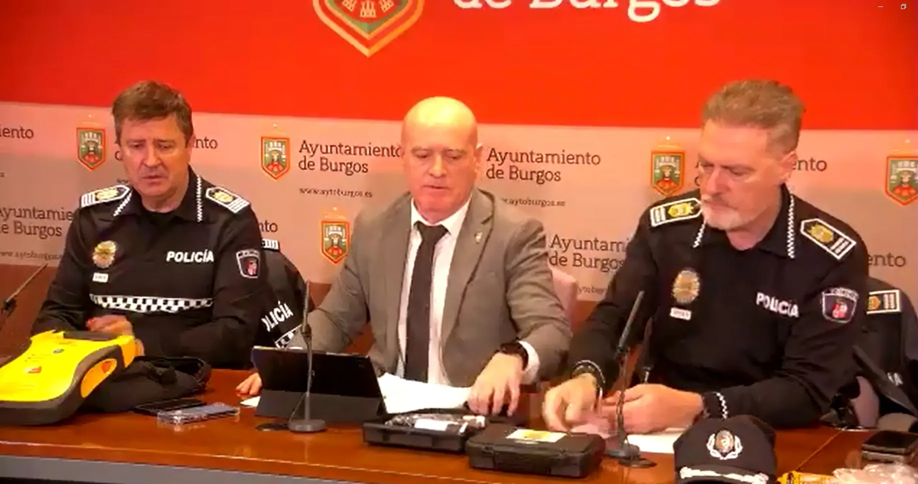 La Policía Local de Burgos realiza un curso especializado en control de masas