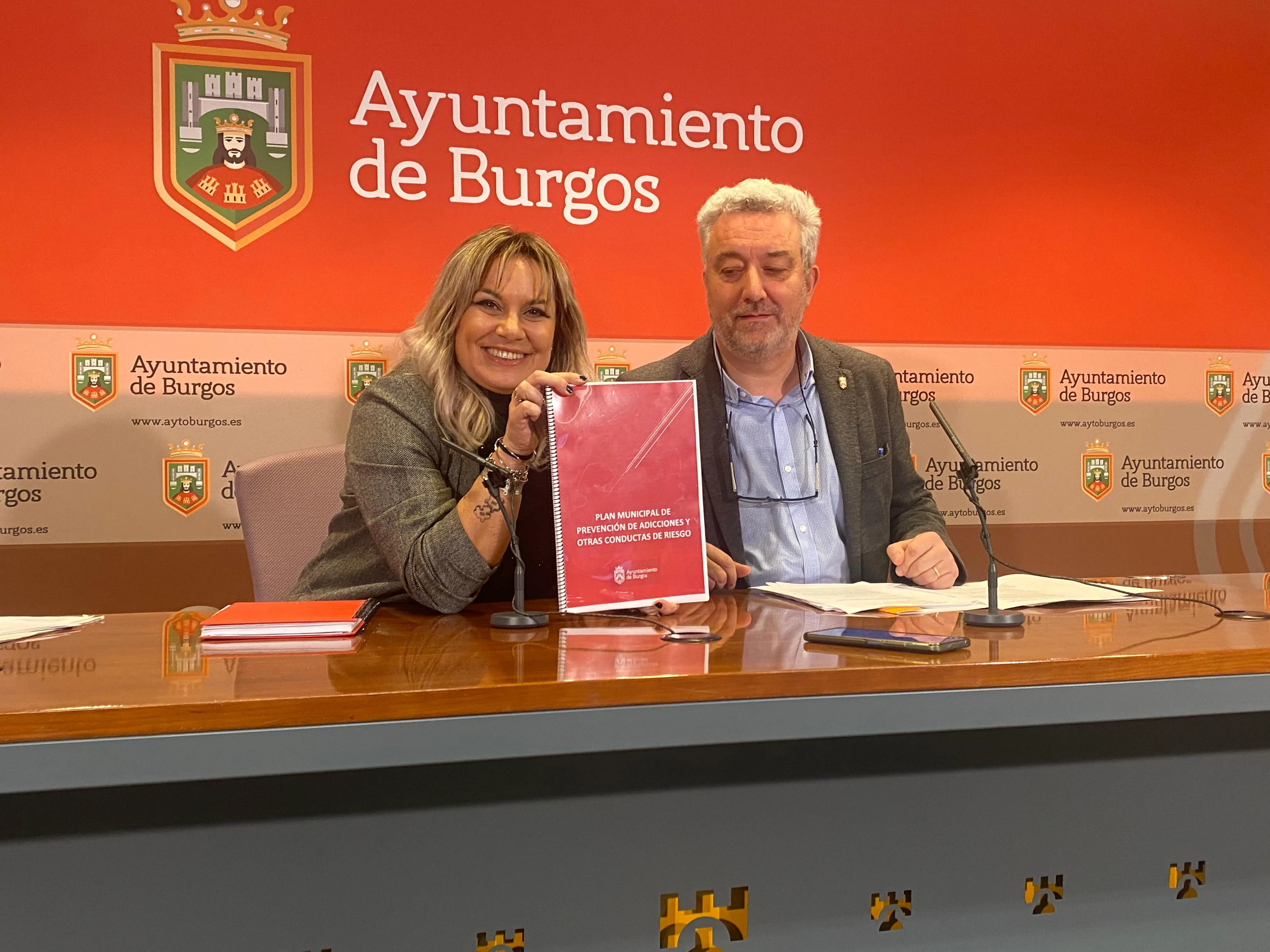 El Ayuntamiento de Burgos presenta el nuevo Plan Municipal de Prevención de Adicciones