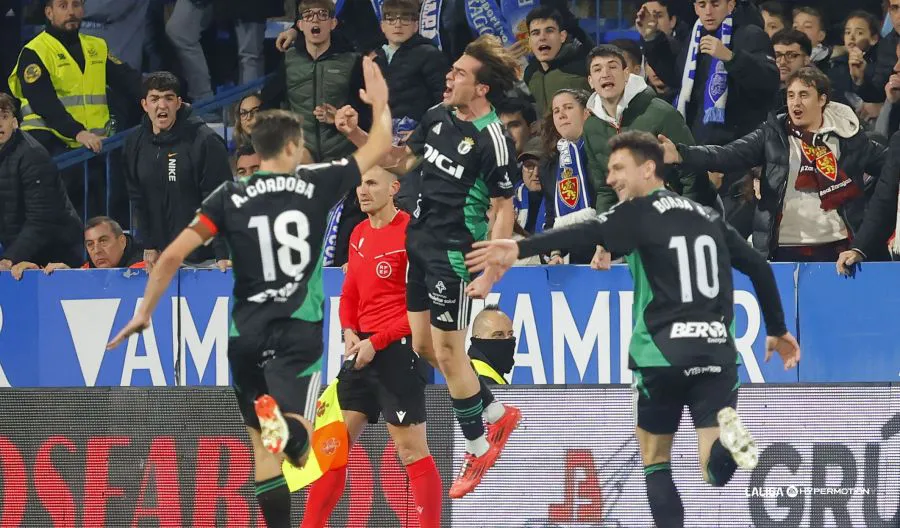 El Burgos CF asalta Zaragoza con su segundo triunfo consecutivo (0-1)