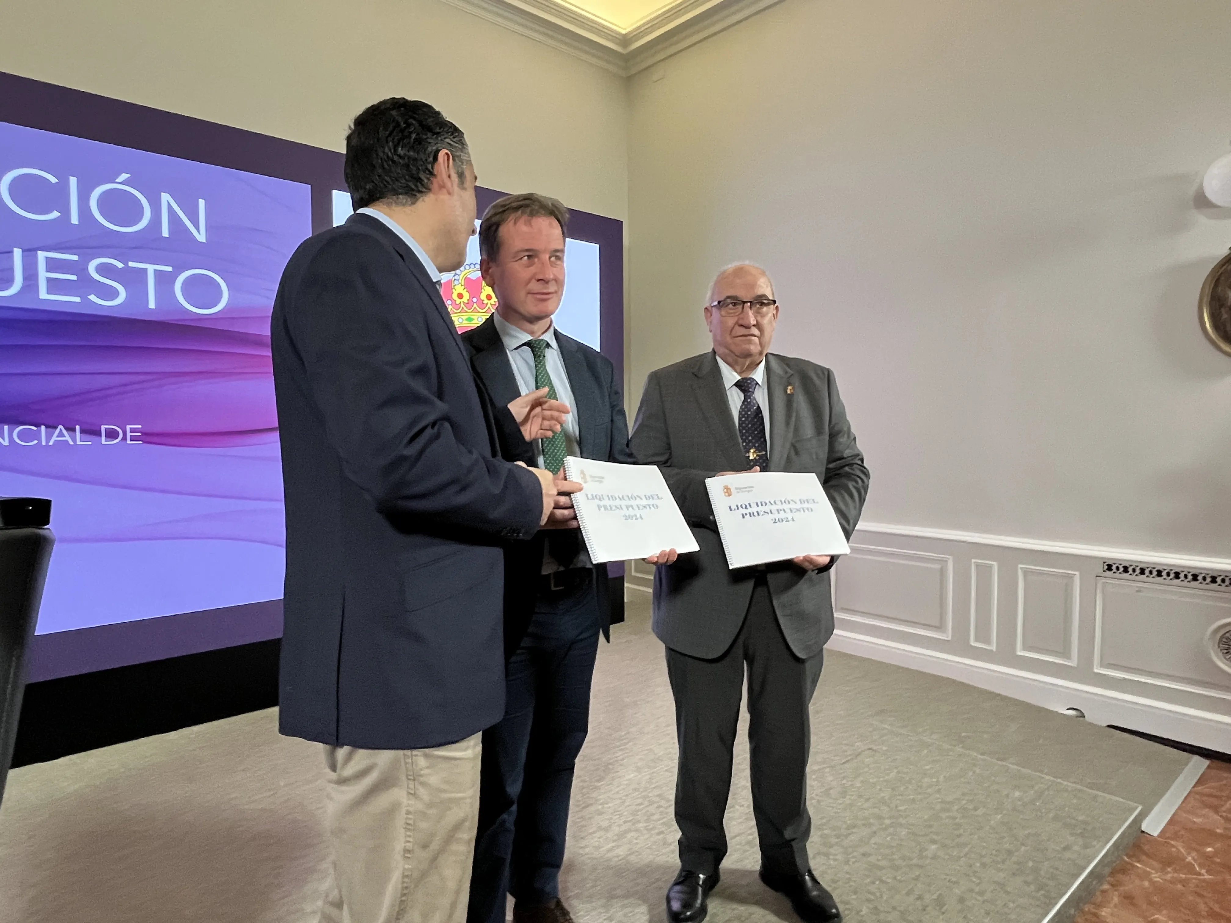 Borja Suárez: La ejecución del presupuesto de 2024 ha sido un objetivo cumplido