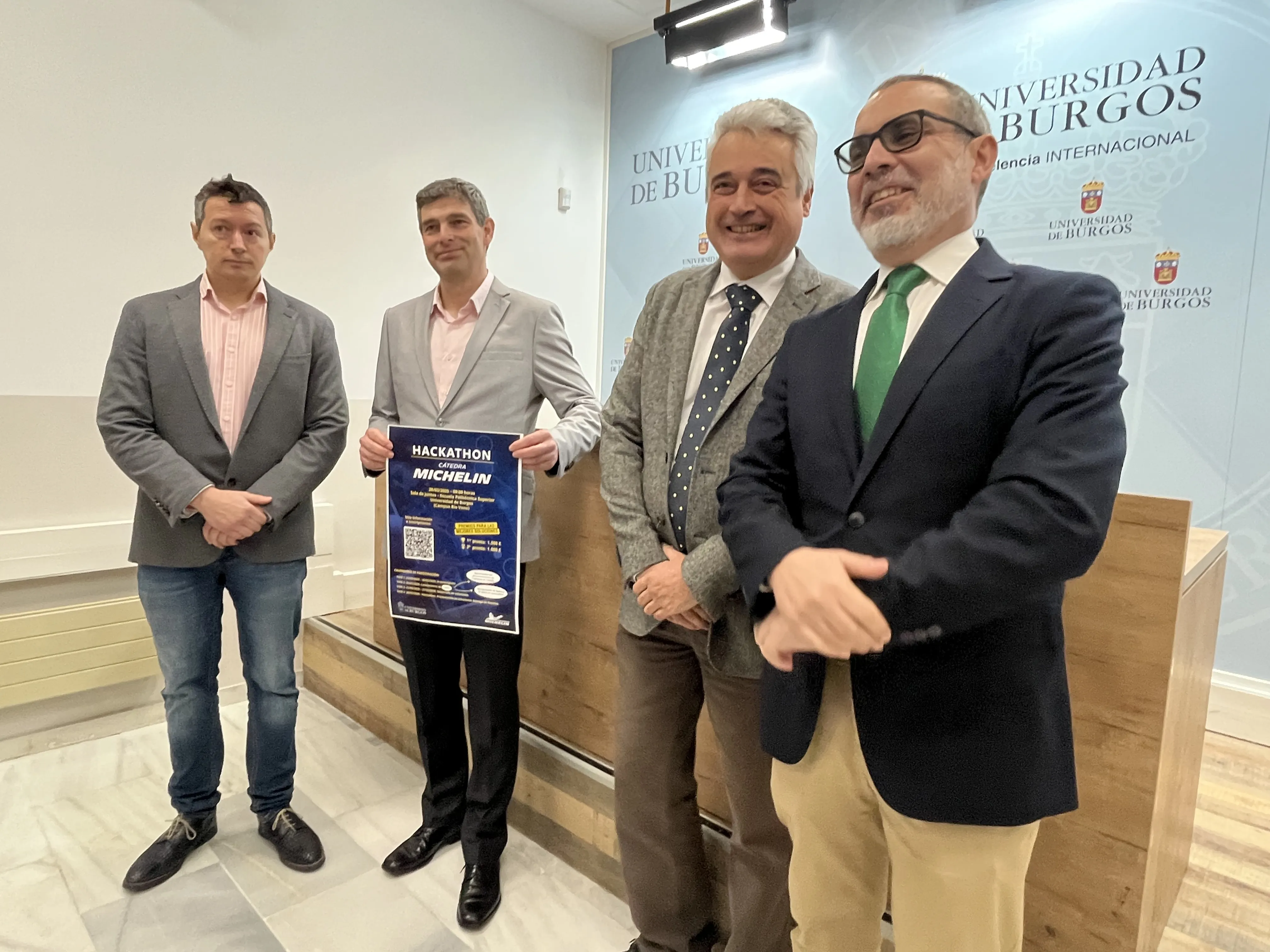 La UBU y Michelin presentan la Cátedra de Transferencia de Conocimiento en Automática y Robótica