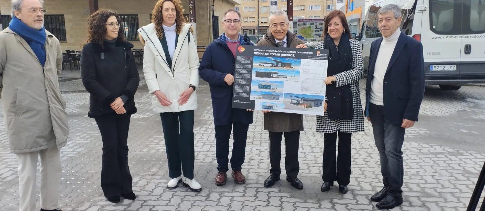 La Junta rehabilita la estación de autobuses de Medina de Pomar con una inversión de 200.000 euros