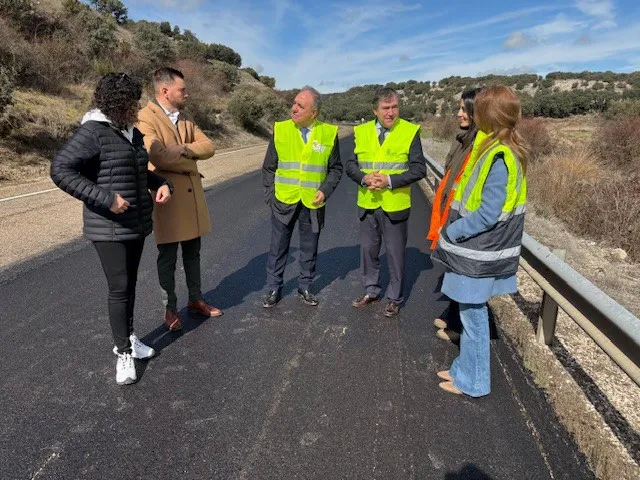 La Junta renueva el firme de la carretera CL-619 hasta el límite provincial con Burgos