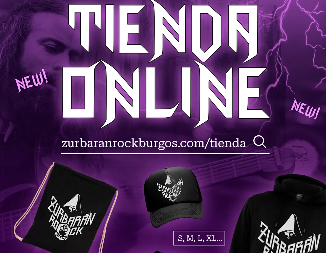 Última hora Burgos: Zurbarán Rock Burgos inaugura su tienda online