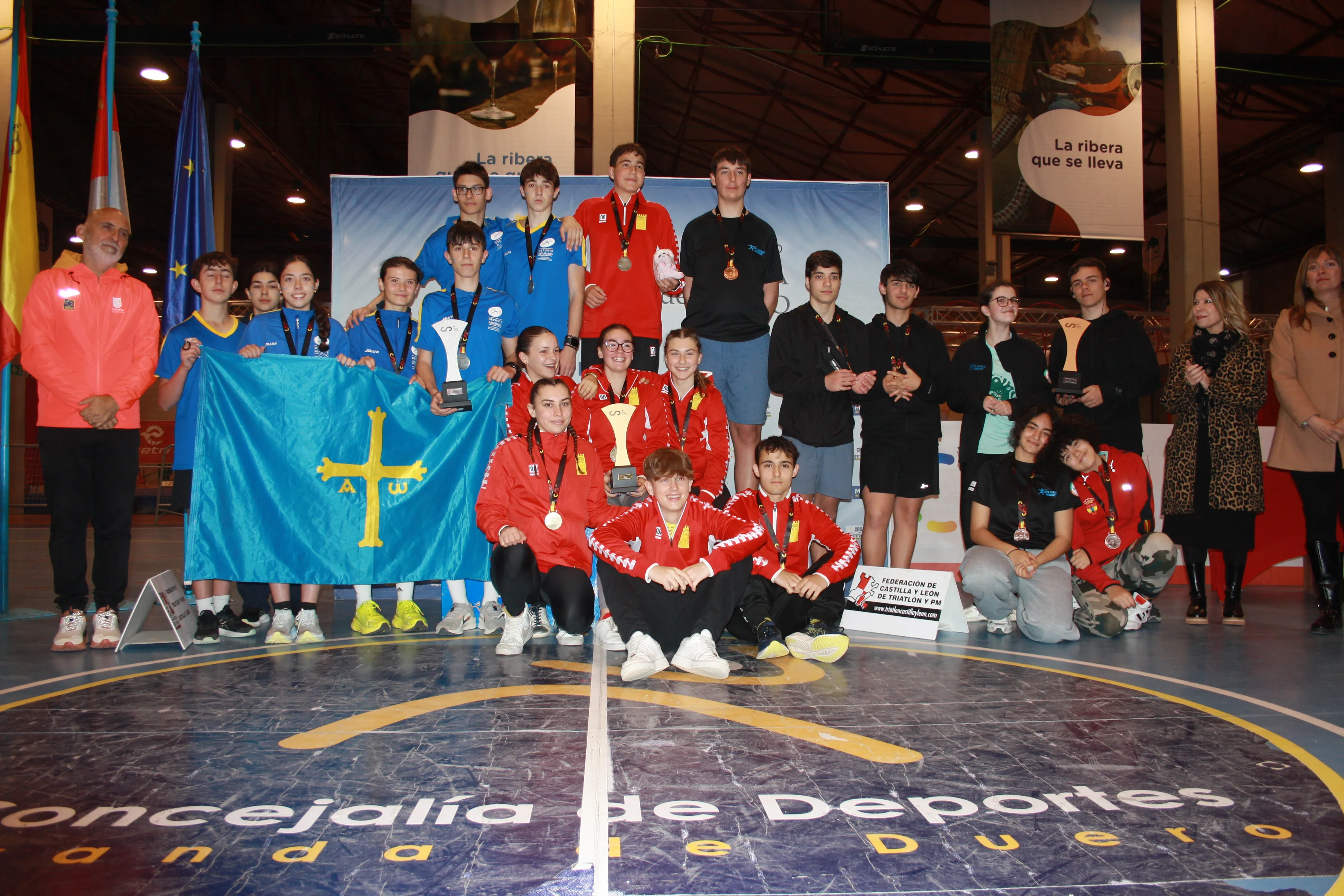 Cataluña domina el Nacional Escolar de Pentatlón en Aranda de Duero