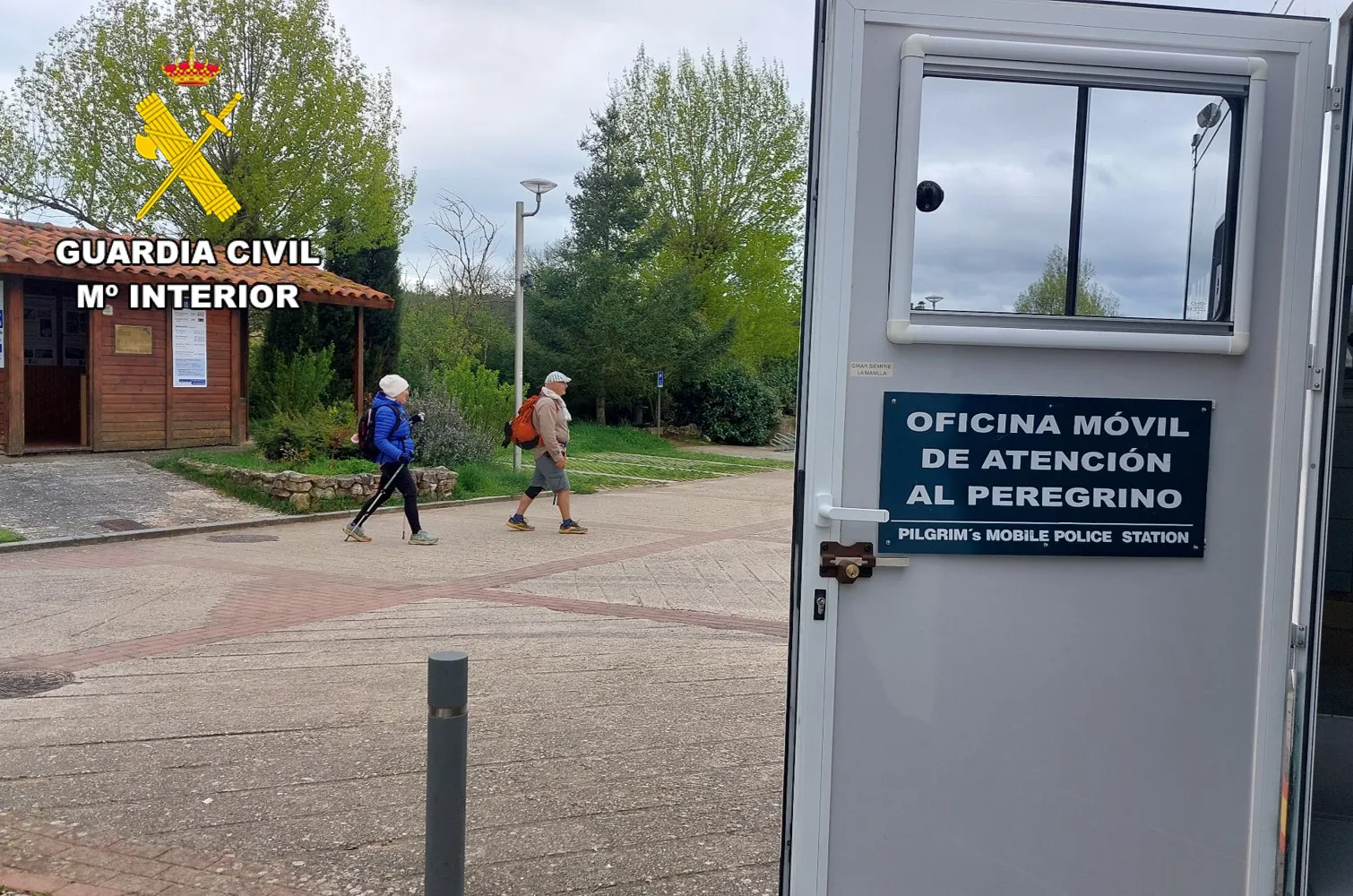 La Guardia Civil activa la Oficina Móvil de Atención al Peregrino en la provincia