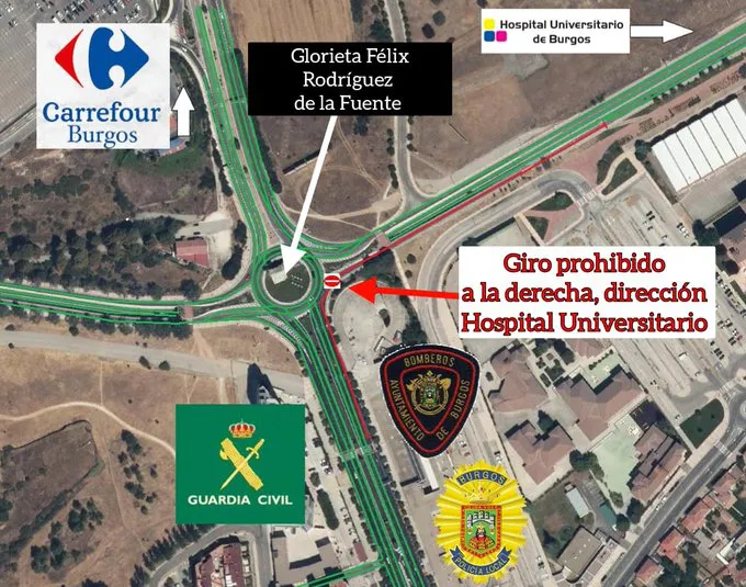 Este miércoles se corta un carril del túnel de Islas Baleares