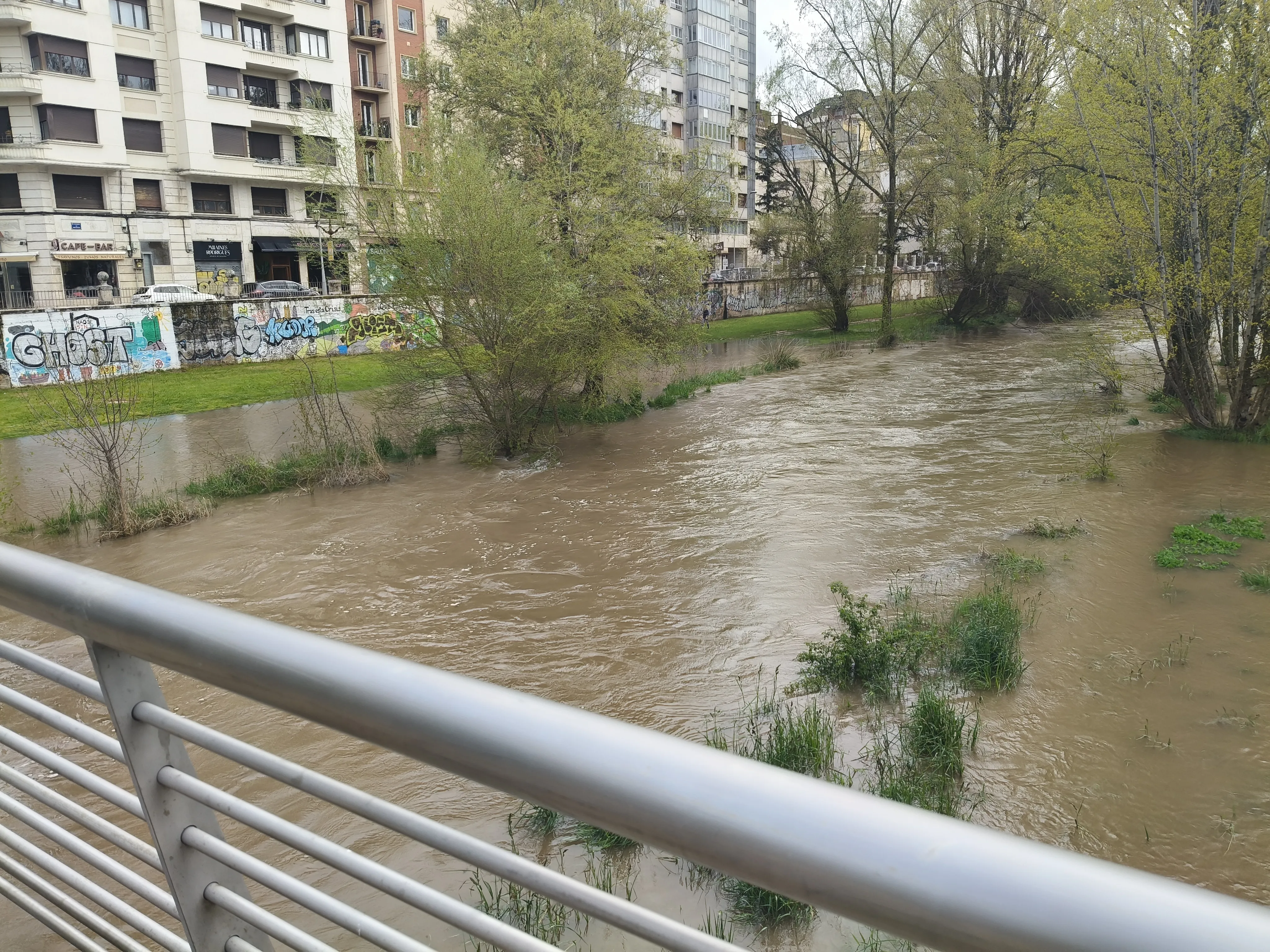 Más de 22.000 personas viven en zonas inundables en Burgos
