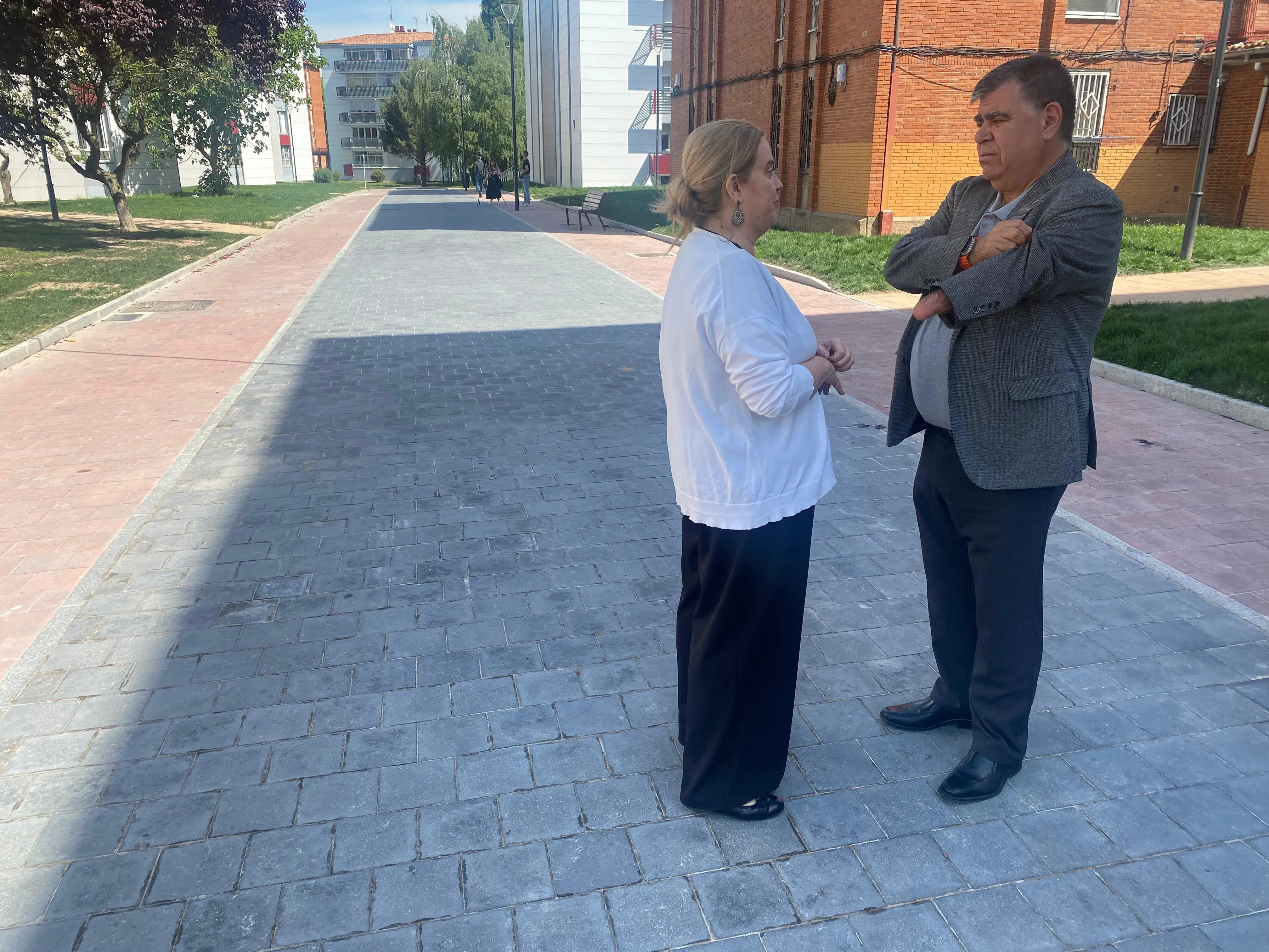 El barrio de San Cristóbal de Burgos ‘cambia su cara’ con las obras de remodelación