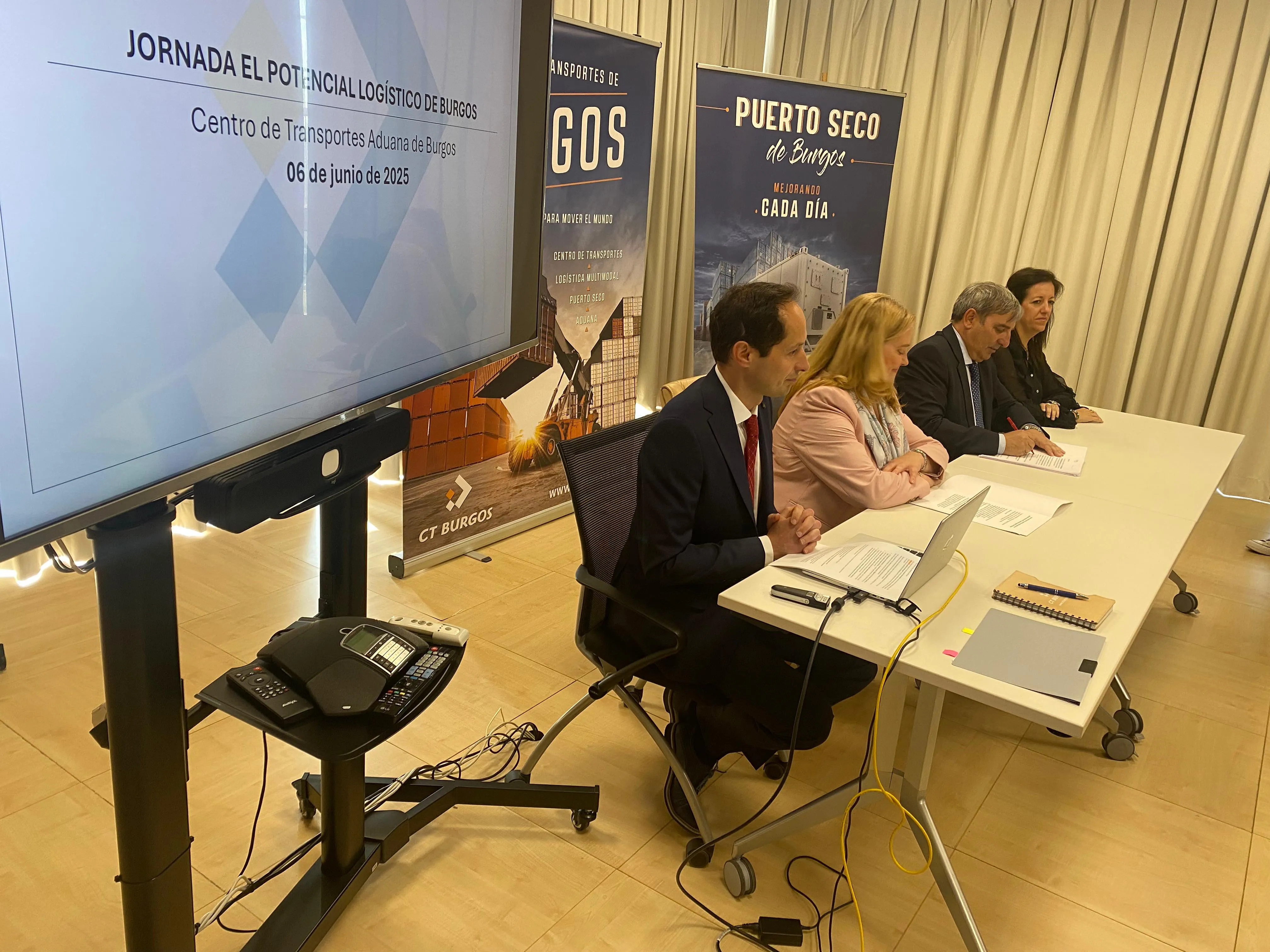 Burgos, nodo logístico líder del norte peninsular