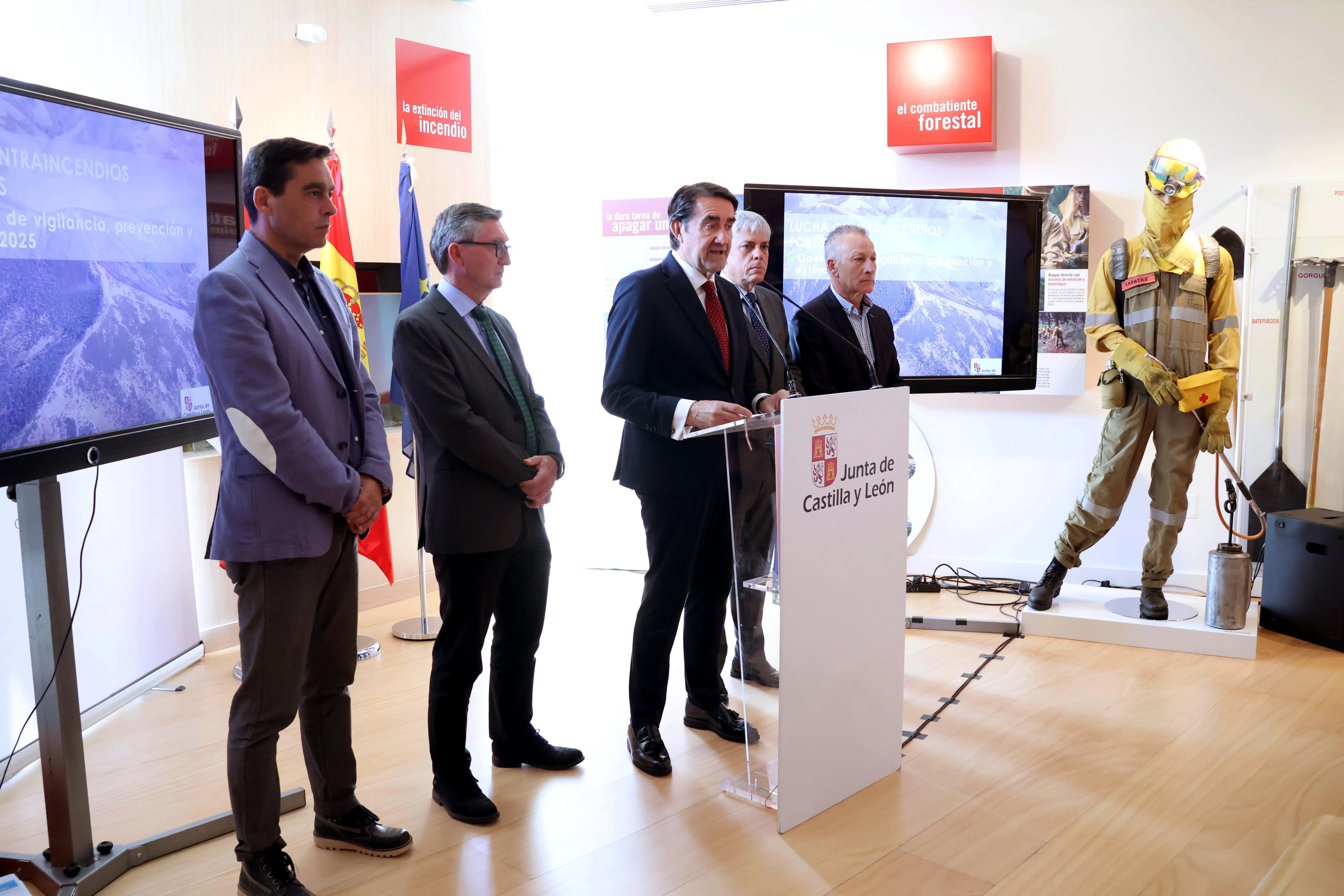 Arranca la campaña de incendios forestales en Castilla y León con un despliegue récord de 4.720 efectivos