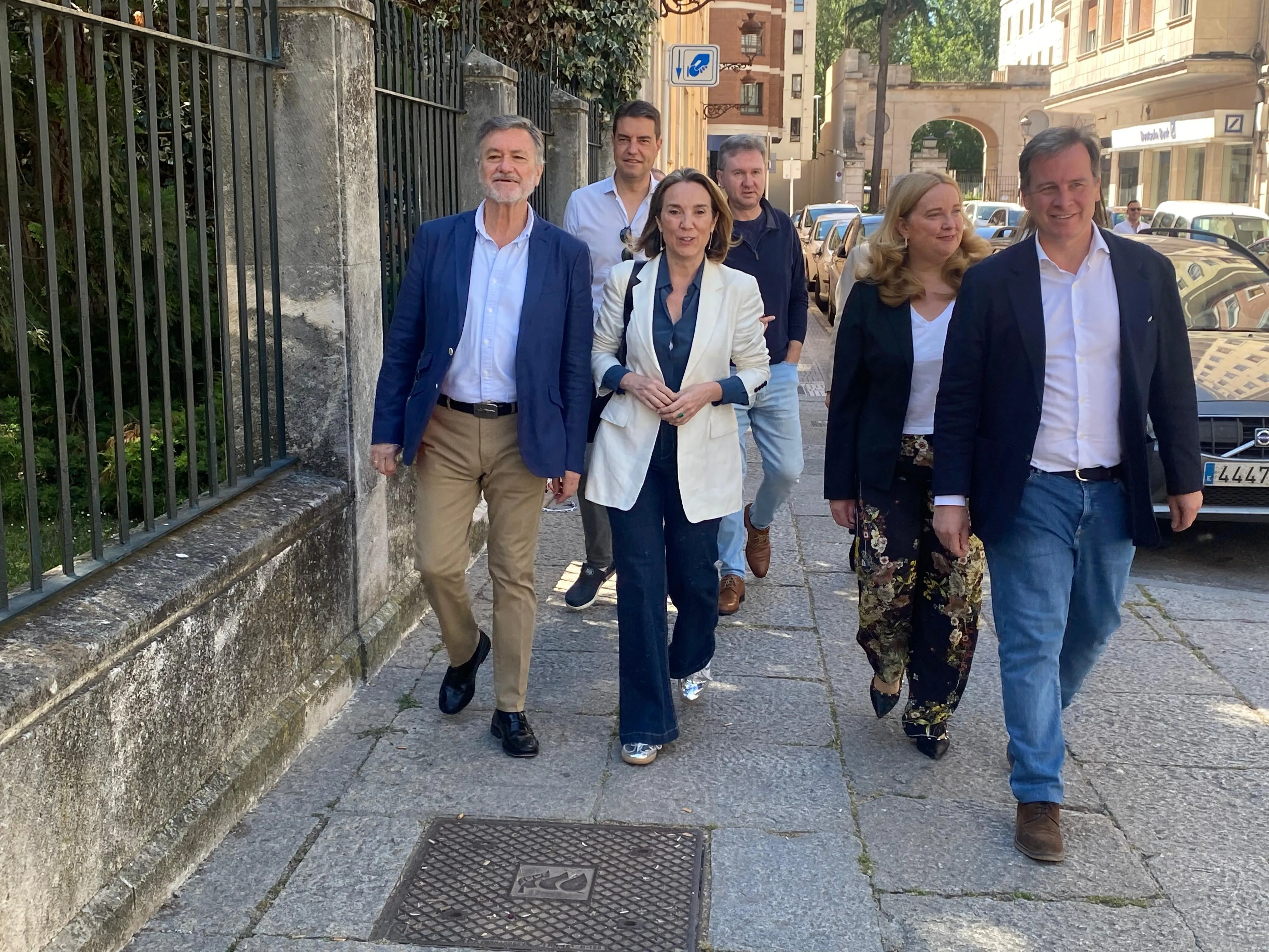 Cuca Gamarra reivindica el modelo del PP en Burgos como ejemplo de buena gestión y cercanía