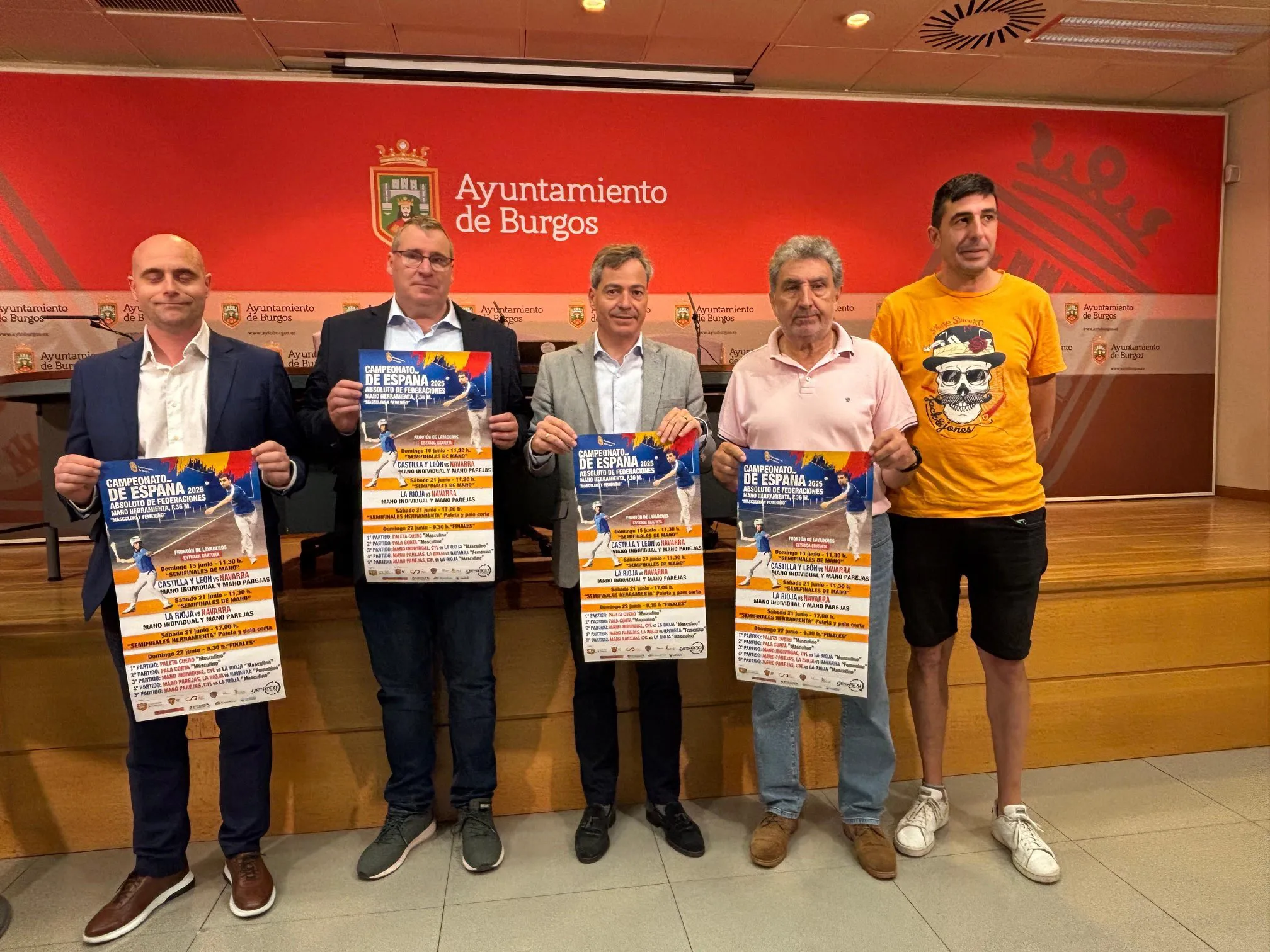 Burgos acogerá por primera vez el Campeonato de España Absoluto de Pelota