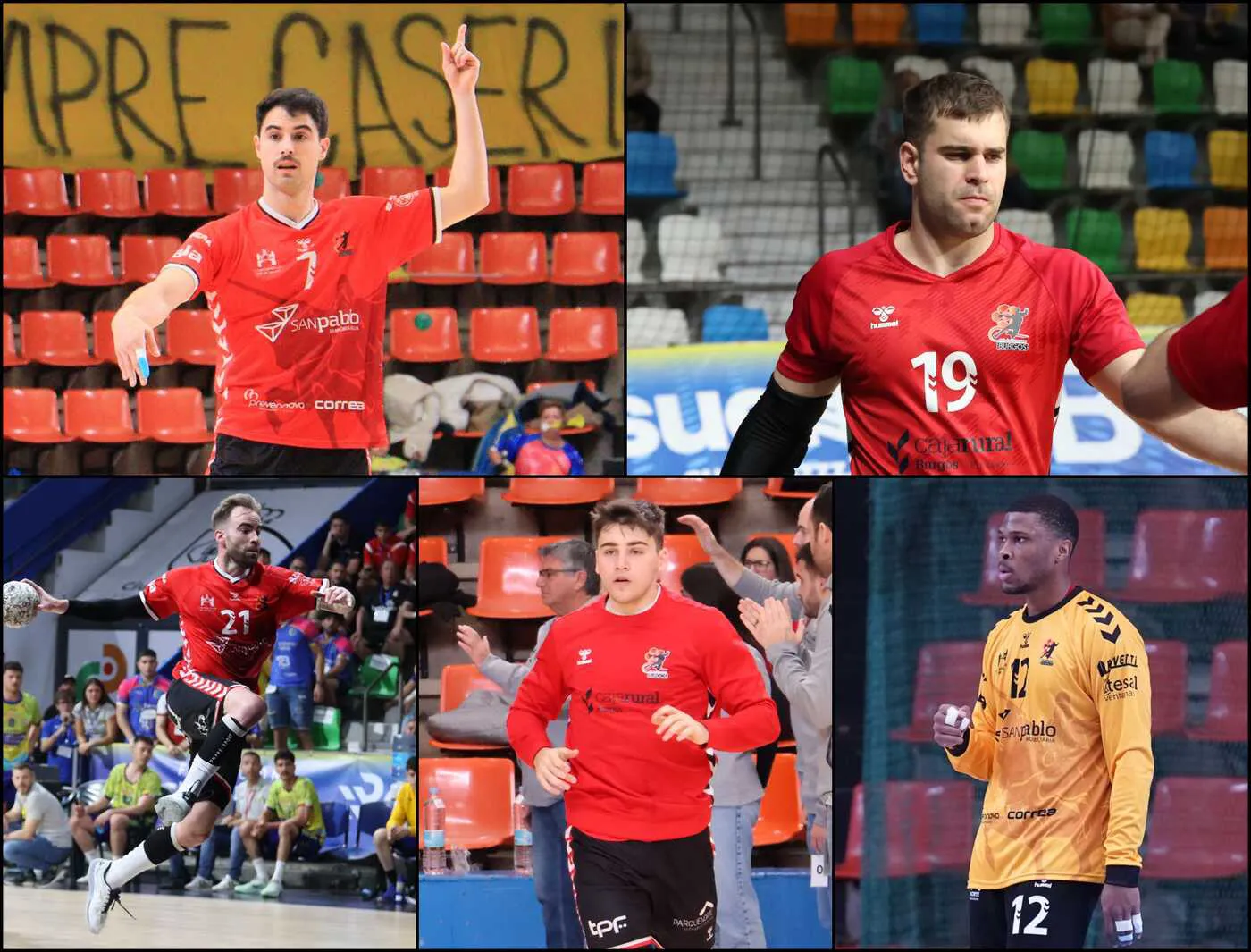 Álex Chan, Javi Domingo, Javi Rodríguez, Élcio Carvalho y Faust Talens, bajas del UBU San Pablo Burgos