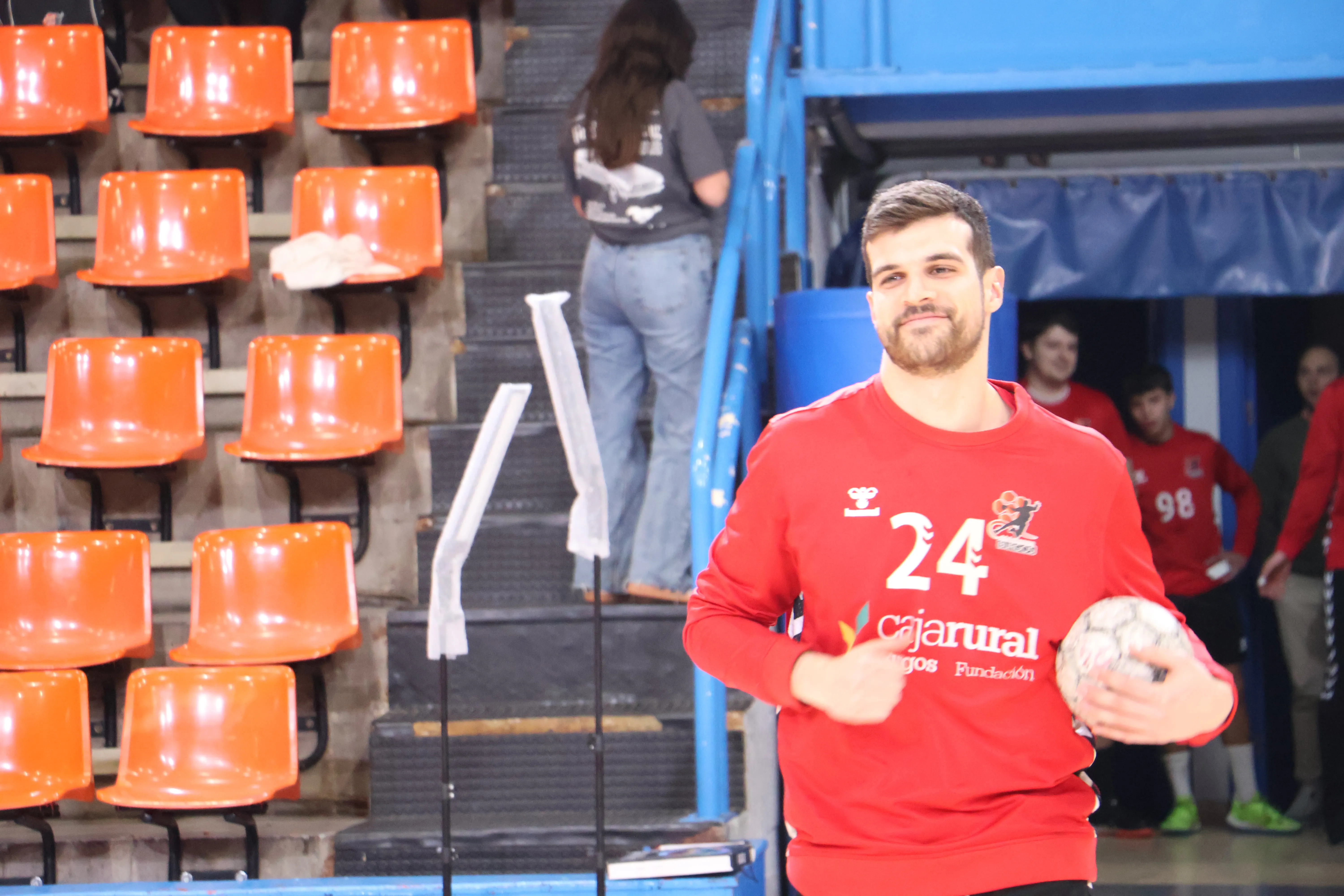 Jaime González continuará en el Balonmano Burgos