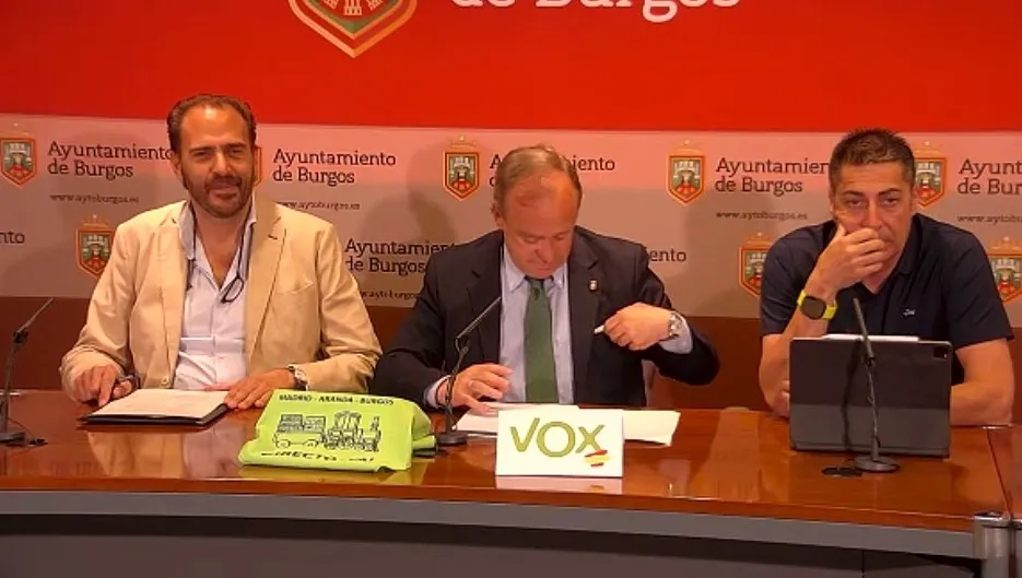 Vox Burgos se muestra razonablemente satisfecho en la mitad de la legislatura municipal