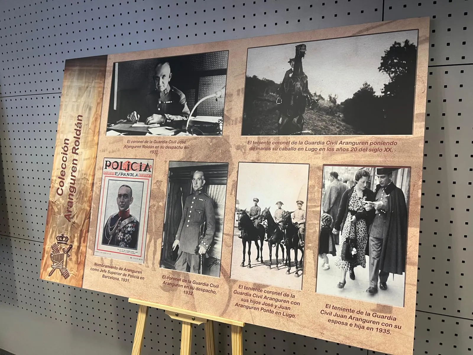 Inaugurada la jornada ‘La Guardia Civil a través de la fotografía histórica’
