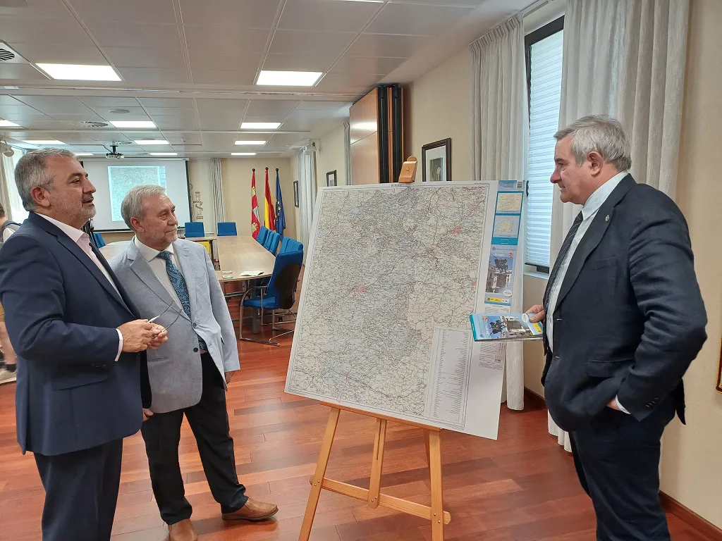Publican un nuevo mapa provincial de Burgos