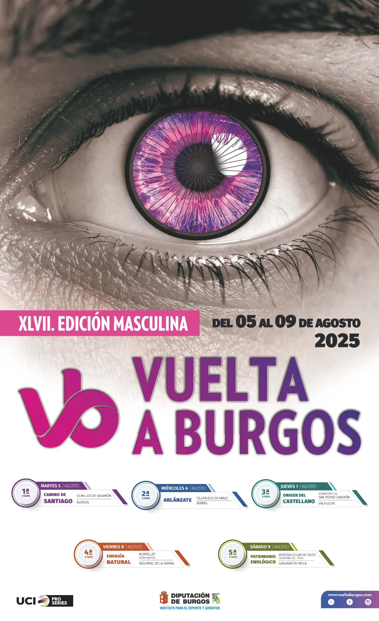 La Vuelta a Burgos ya conoce sus etapas y su cartel oficial