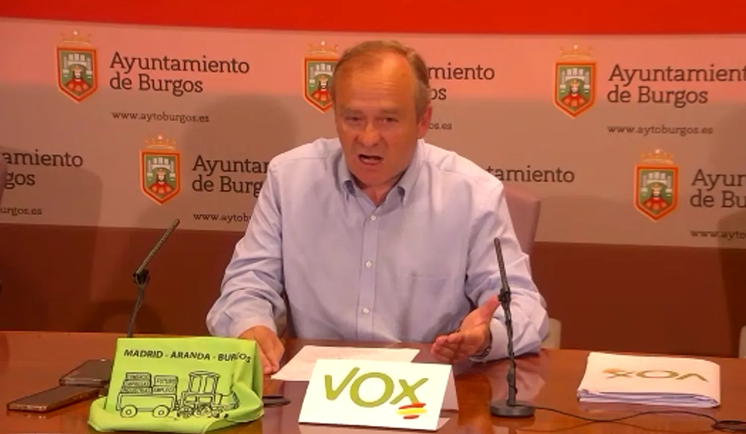 Última hora Burgos: VOX carga contra las fiestas de las polémicas y acusa al Gobierno local de Burgos de mala gestión