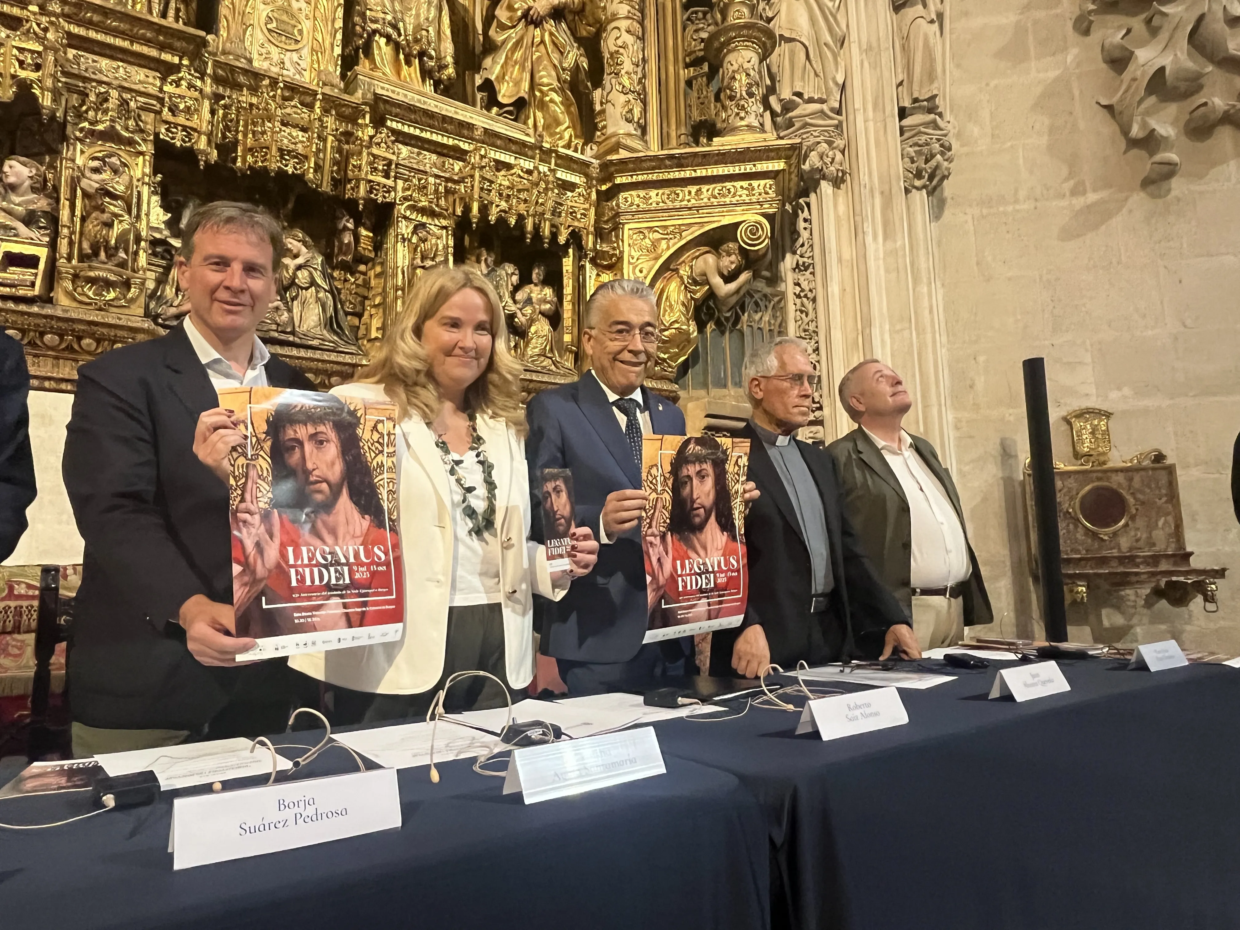 La sala Beato Valentín Palencia de la Catedral de Burgos acoge la exposición Legatus Fidei