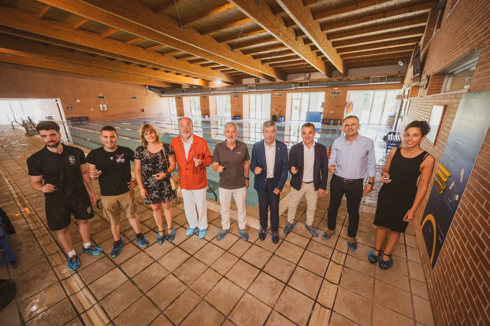 Medina de Pomar (Burgos) presenta la primera piscina inteligente de Castilla y León