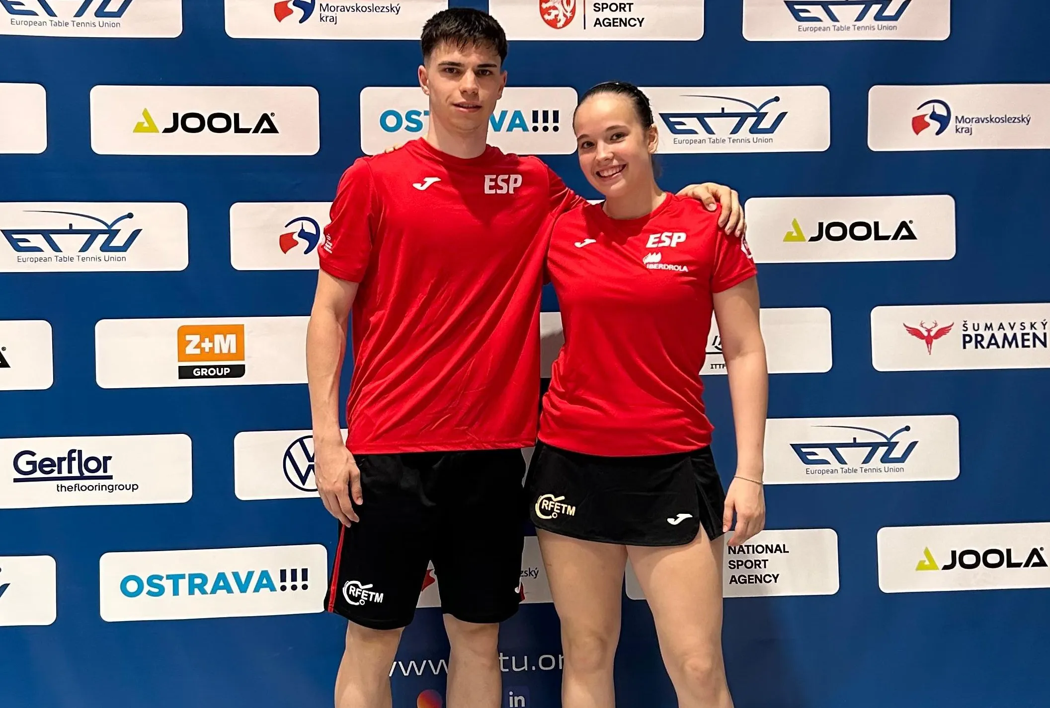 El tenis de mesa de Burgos en el Europeo de Chequia
