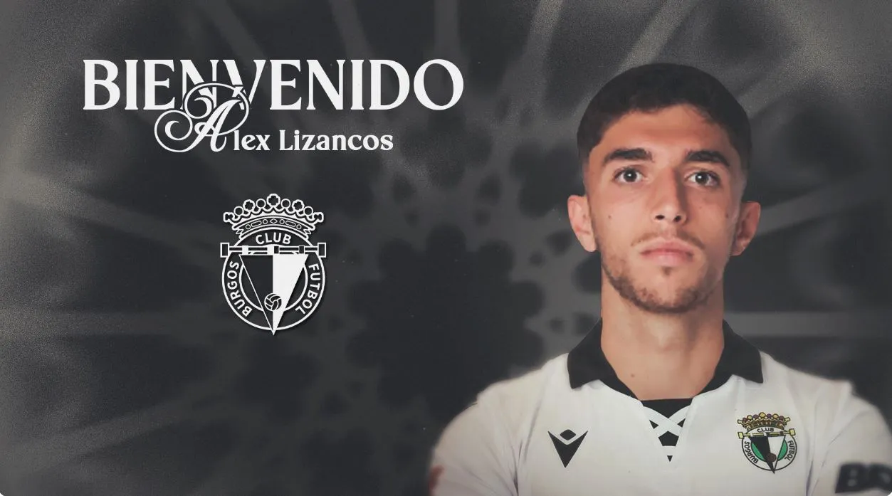 Álex Lizancos firma con el Burgos CF hasta 2029